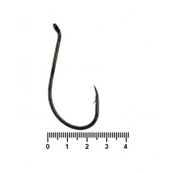 Гачки для риболовлі, EOS Octopus Beark 1888, 100шт/уп, колір BLN, №8/0